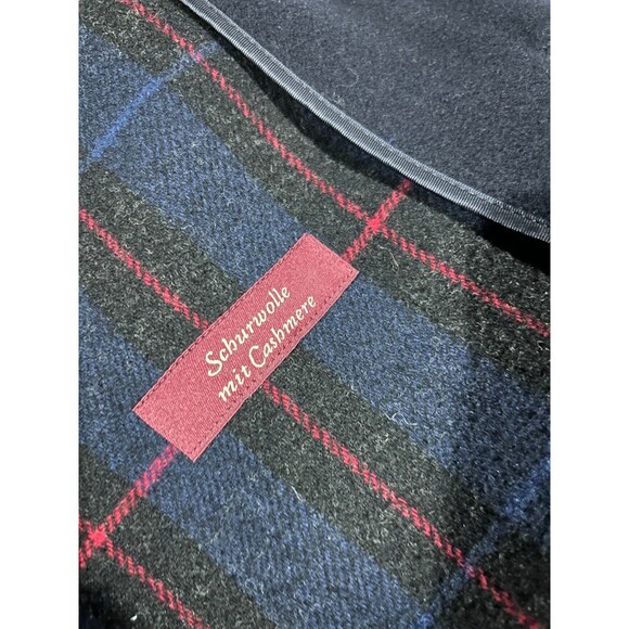 Schneiders Salzburg Men’s Classic Wool Cashmere Coat size 44US No Tag Navy Blue - Picture 8 of 8